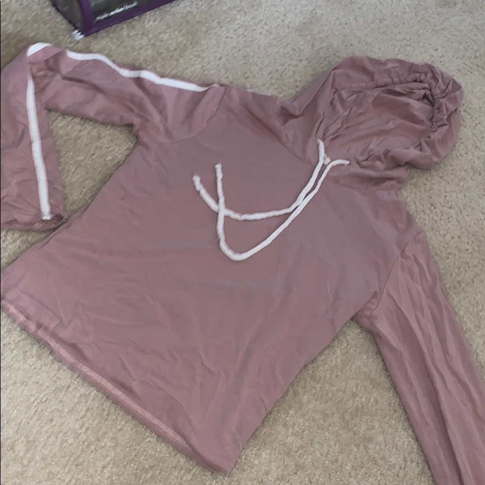 Crop top hoodie